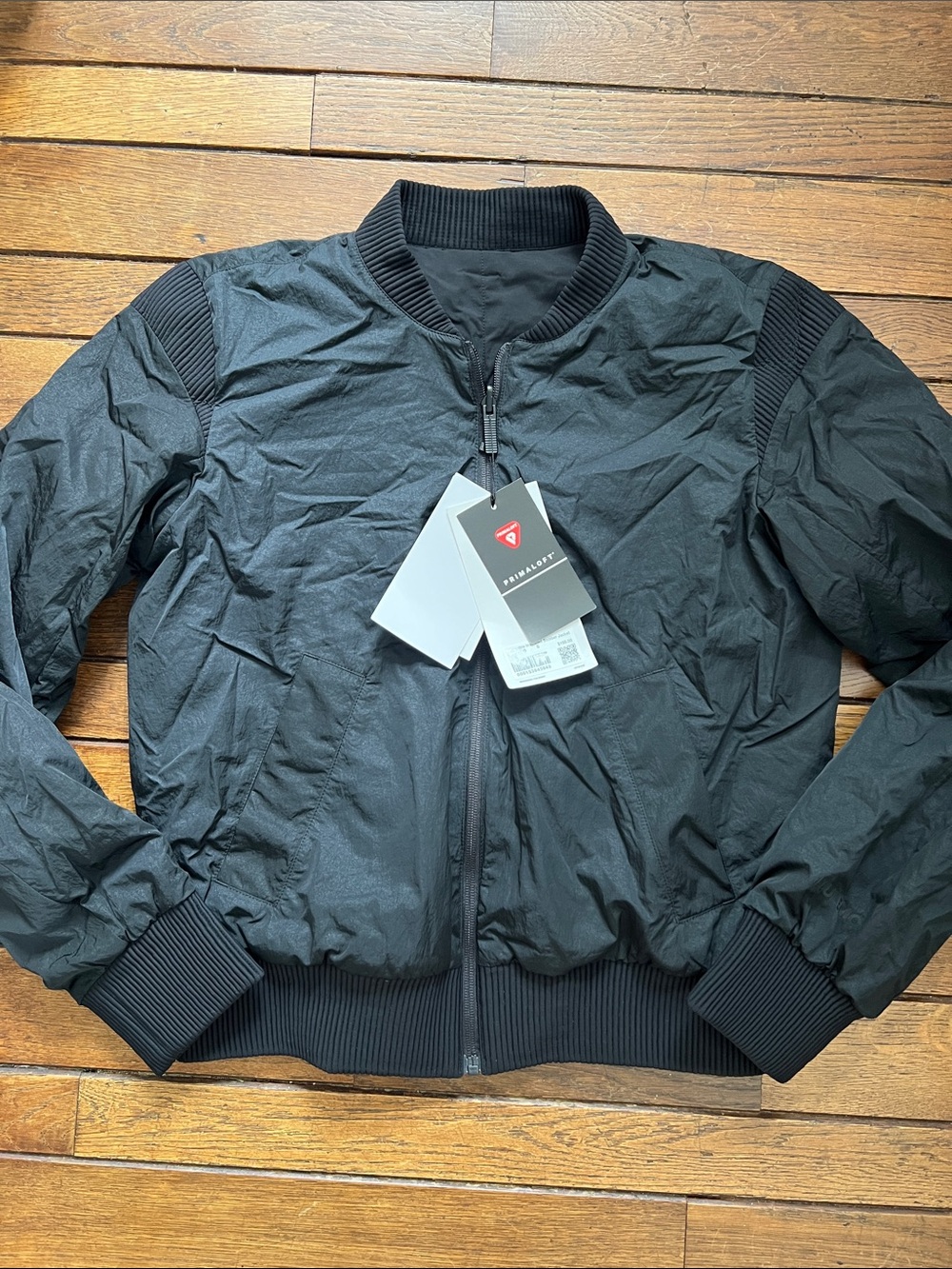 Lululemon Black Bomber Jacket Reversible Insulated Size Small New With Tags NWT